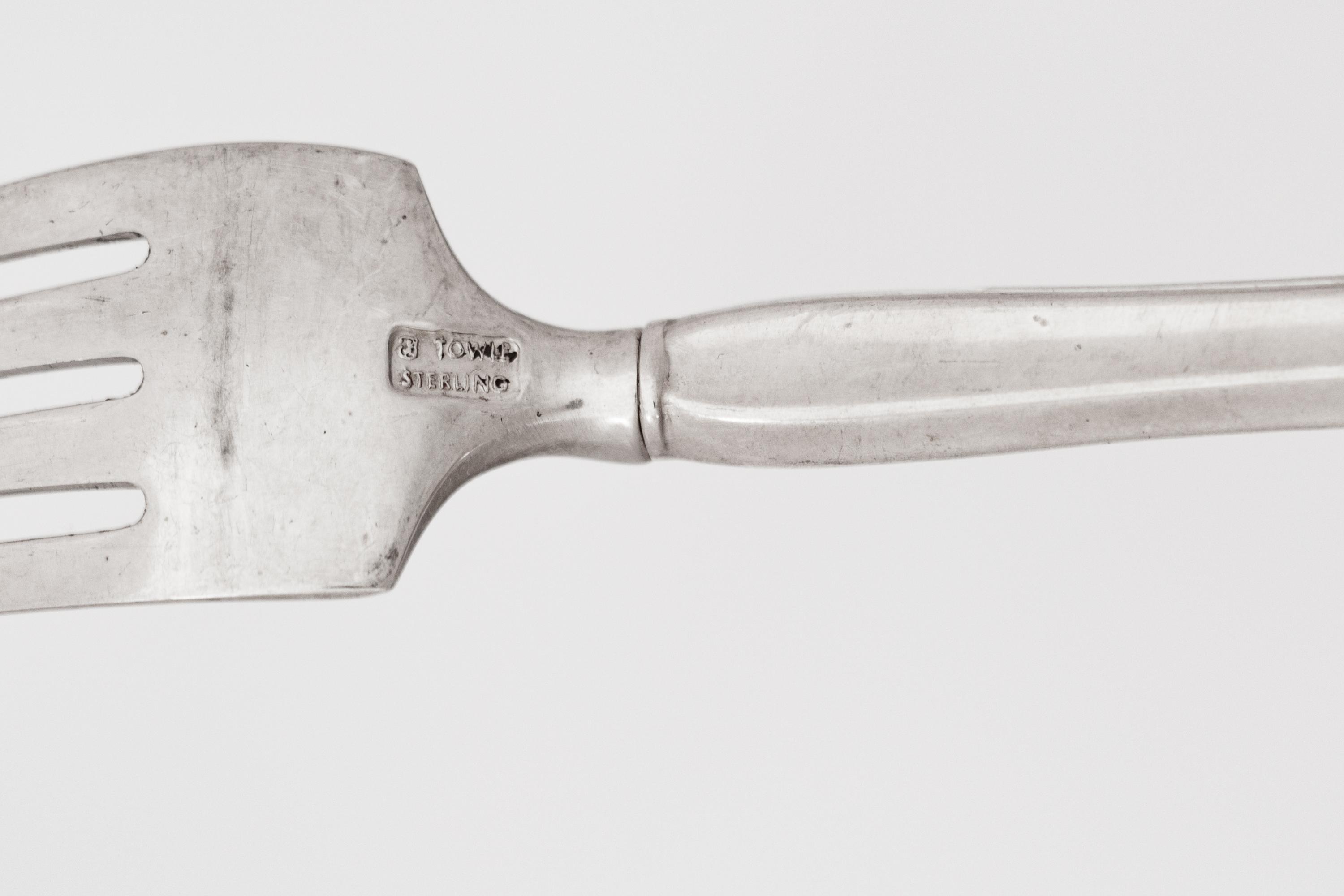 An American Silver Flatware Service