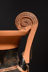 A Volute Krater with Attic Red-Figured Fragments