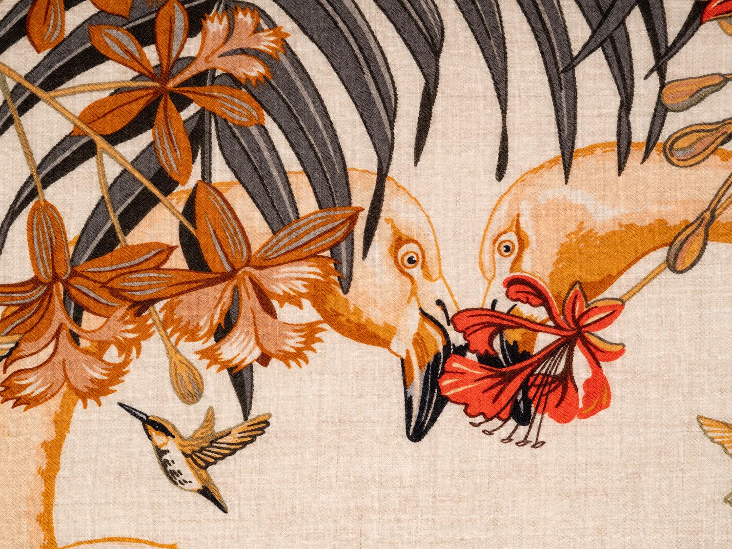 Hermès 140cm Cashmere/Silk Scarf