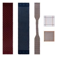 Group of Five Gucci Scarves