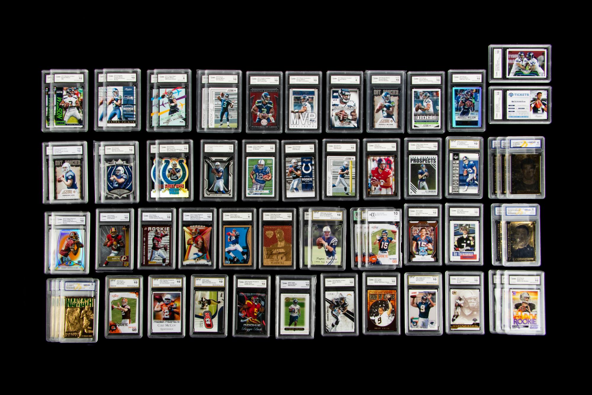 A Large Collection of Assorted Individual Trading Cards