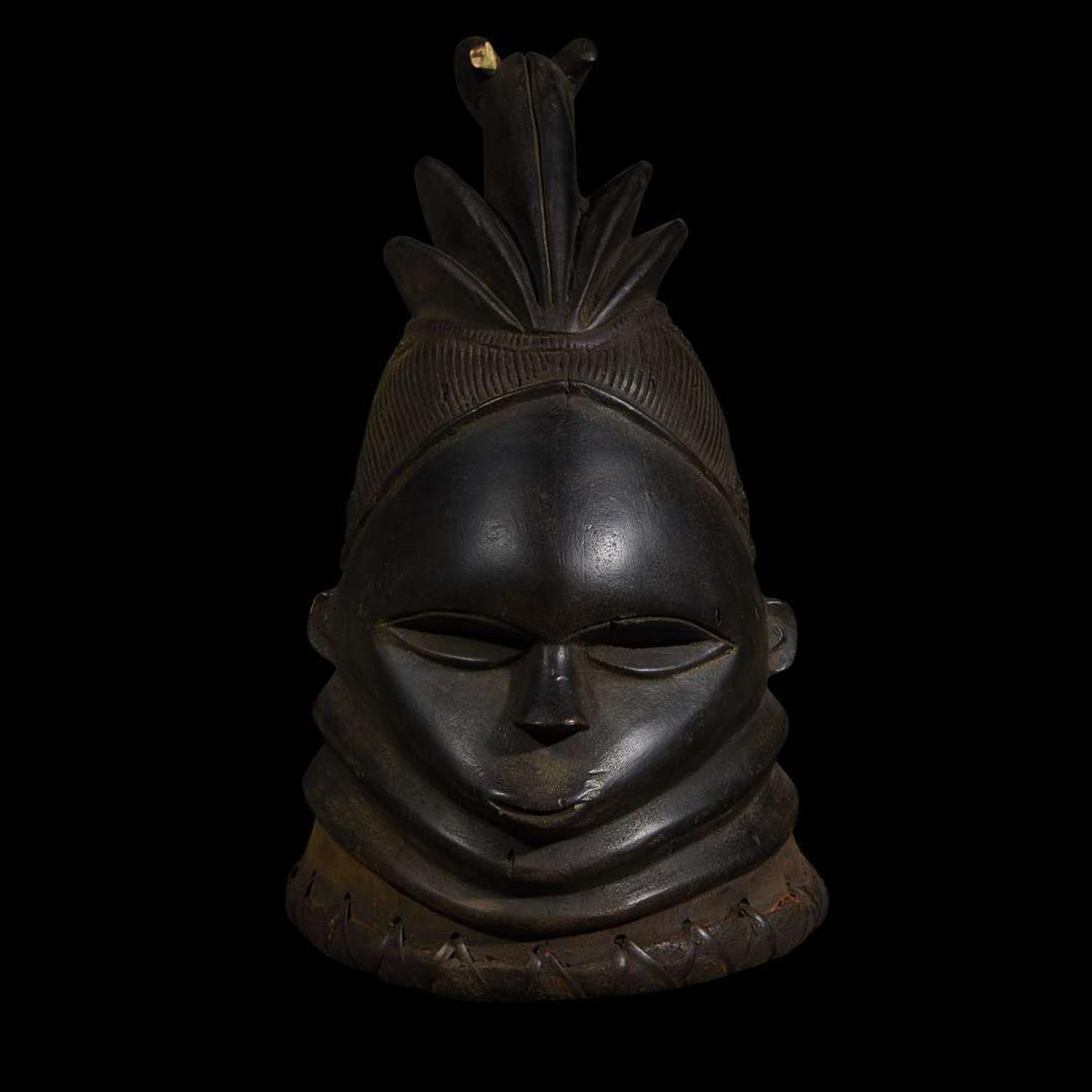 MENDE MASK Sierra Leone, 20th Century
