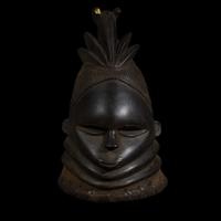 MENDE MASK Sierra Leone, 20th Century