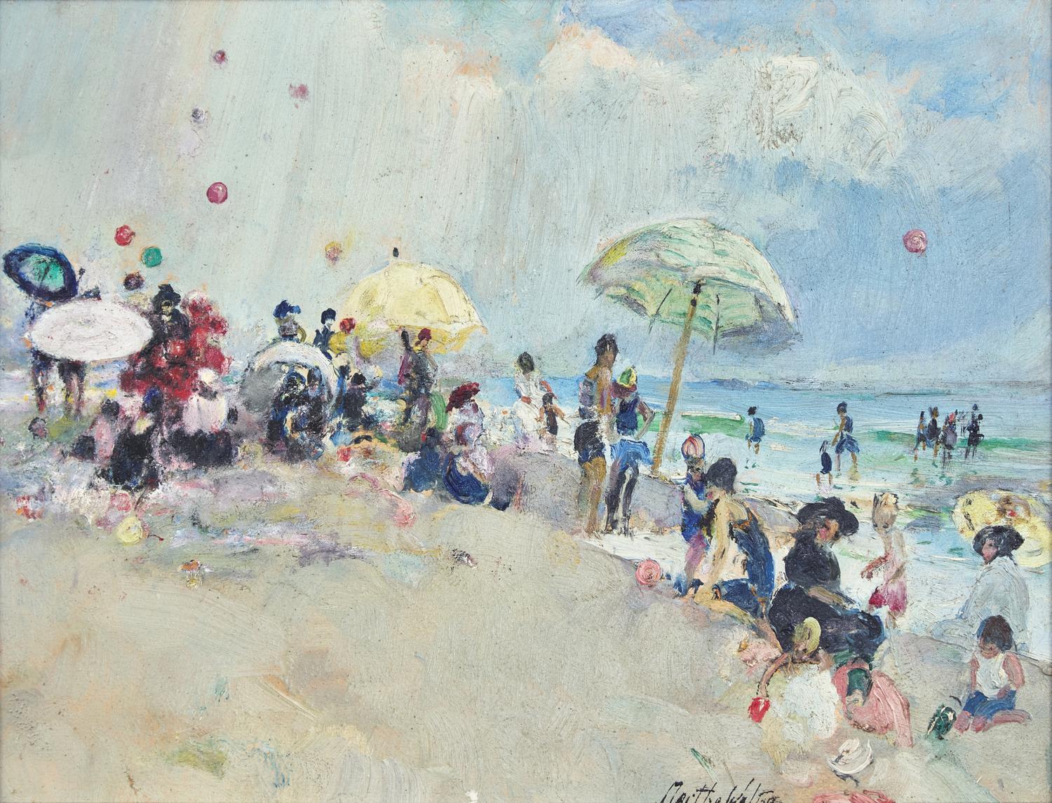 Balloons at the Beach, Trouville, France