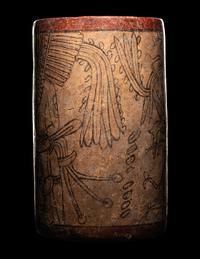 A Maya Codex Style Cylinder Vessel