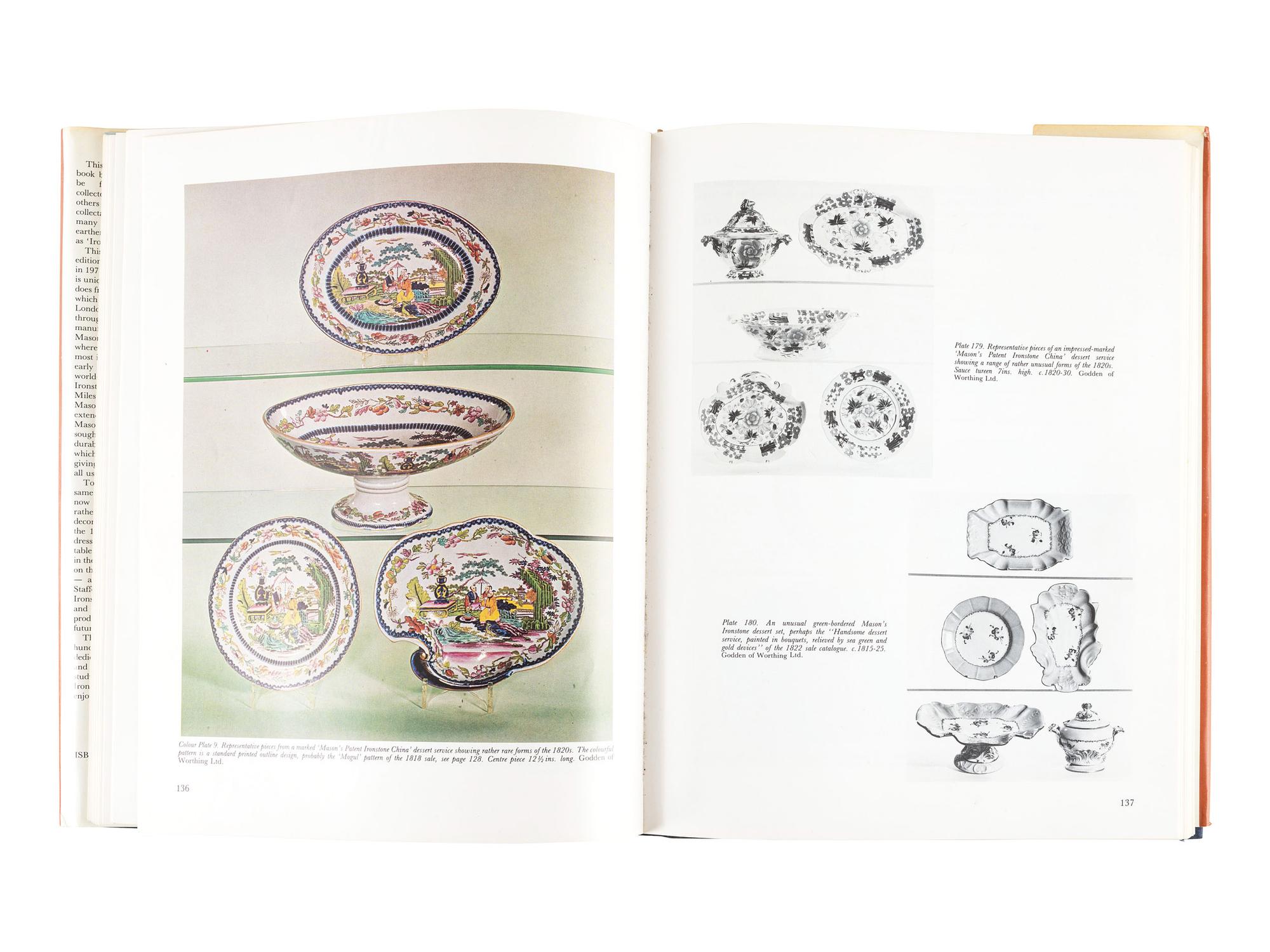 A Mason's Ironstone Chinoiserie-Decorated Partial Dinner Service