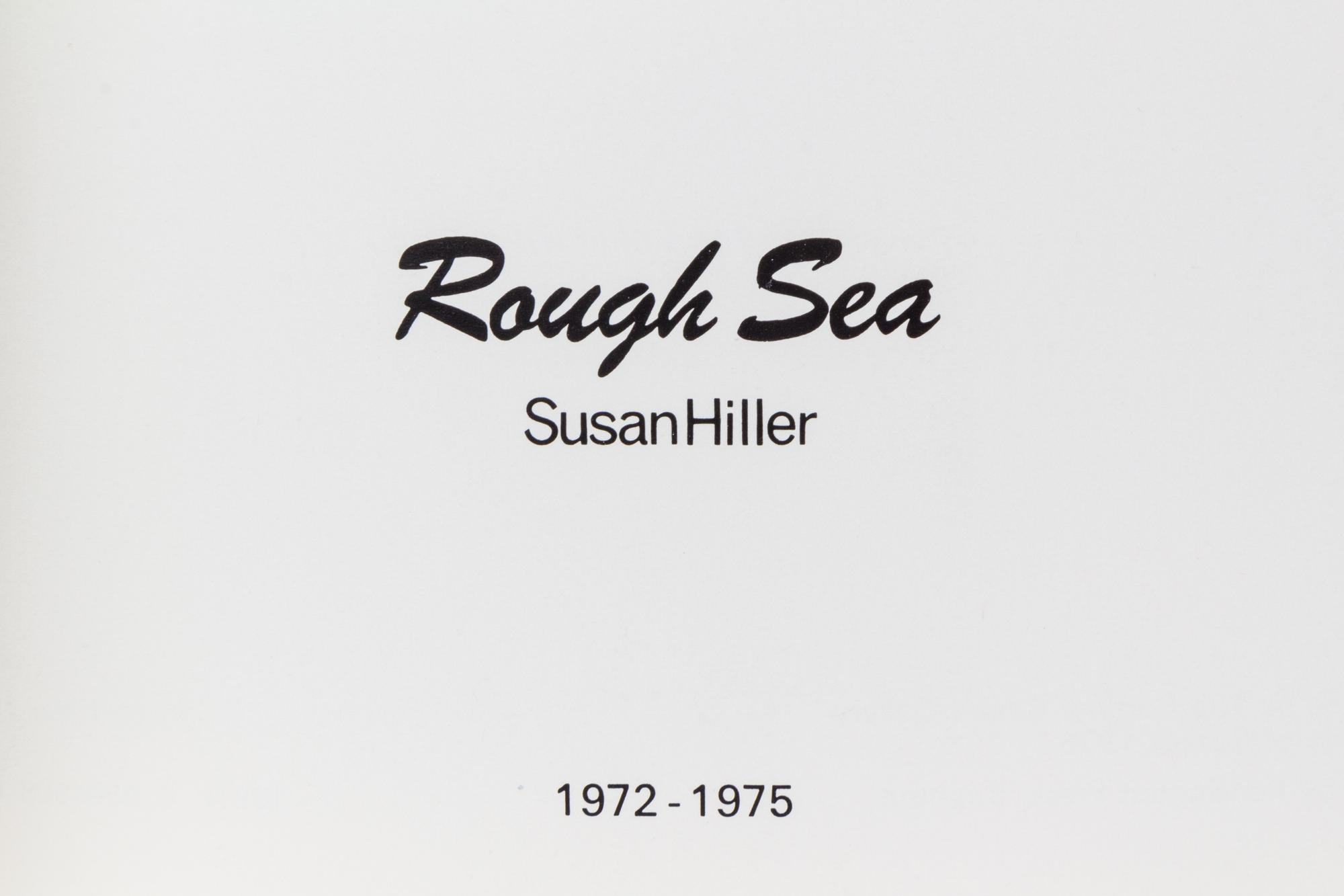 HILLER, SUSAN. After the Freud Museum. London, 2000. First edition. With 2 others (3 total)