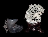 Five Chinese Hardstone Carvings