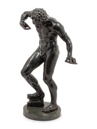 A Continental Bronze Figure