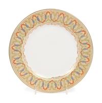 A Set of Six Limoges Porcelain Plates