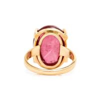 YELLOW GOLD AND MULTIGEM BRACELET AND RING