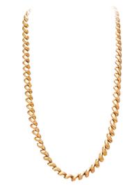 YELLOW GOLD NECKLACE