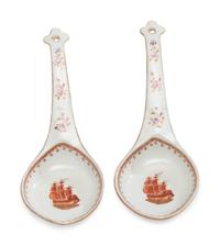 Five Chinese Export Porcelain Articles