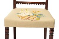 Six Regency Mahogany Side Chairs