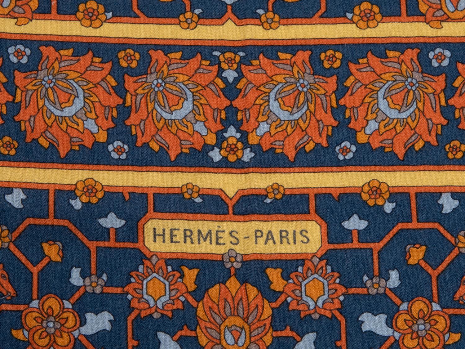 Hermès 140cm Cashmere/Silk Scarf