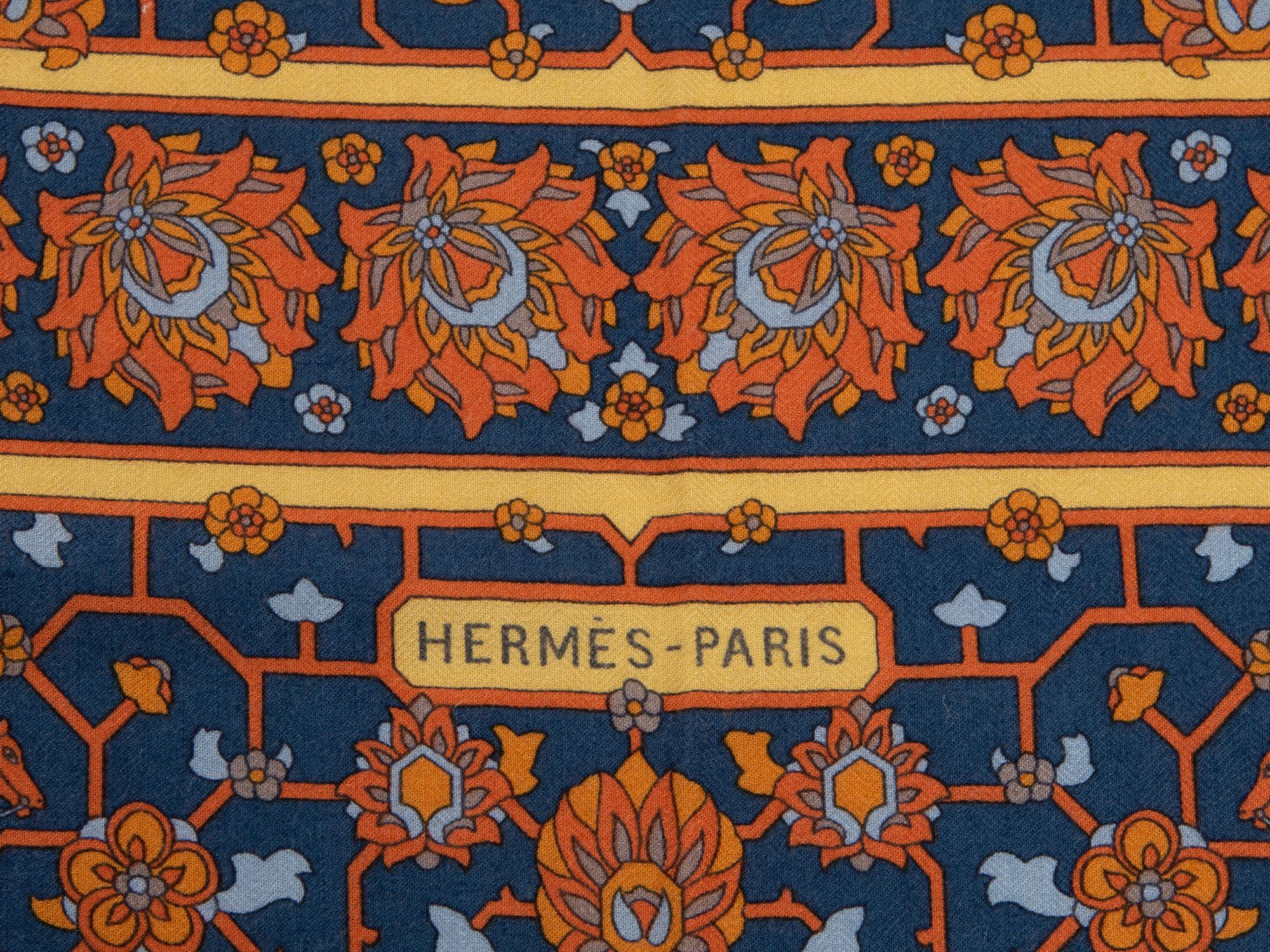 Hermès 140cm Cashmere/Silk Scarf