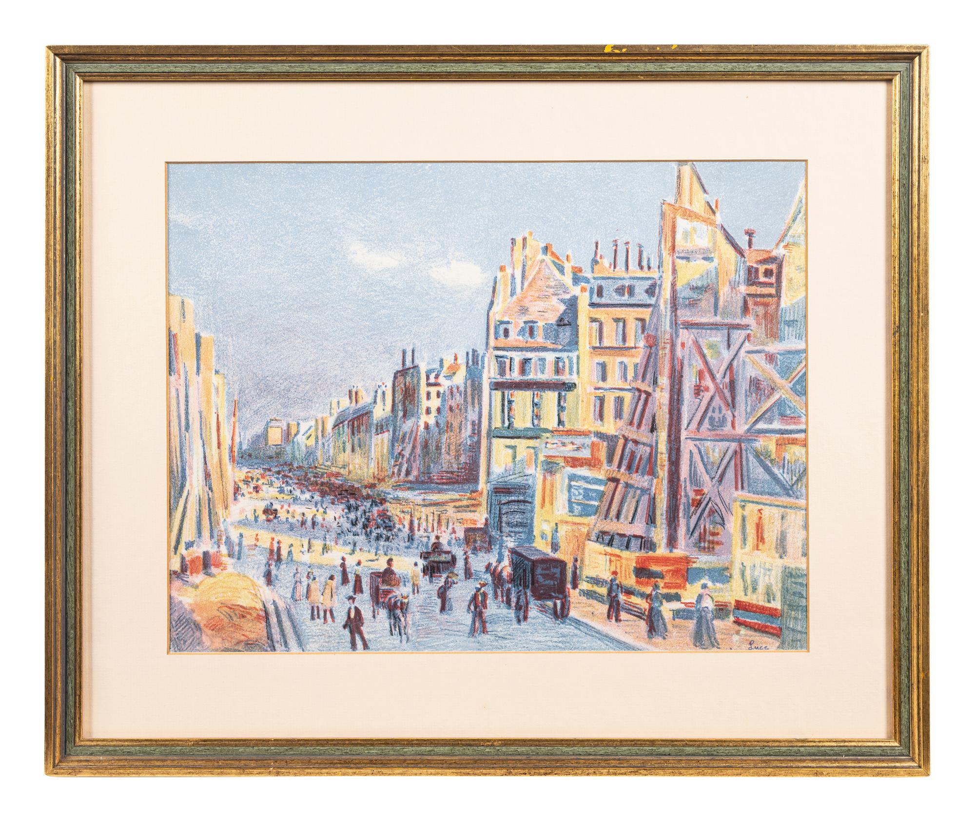 La rue Réaumur à Paris , c. 1896