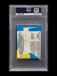 An Unopened Sealed Wax Pack of 1971 O-Pee-Chee Baseball Cards (PSA 8 NM-MT)