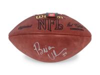 A Group of Football Hall of Fame Signed Autograph Items Including Joe Montana and Brian Urlacher,
