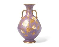 A Wedgwood Lilac Ground Queensware Vase