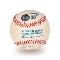A Mickey Mantle Signed Autograph Baseball (Beckett Authentication Services Letter BAS Certified),