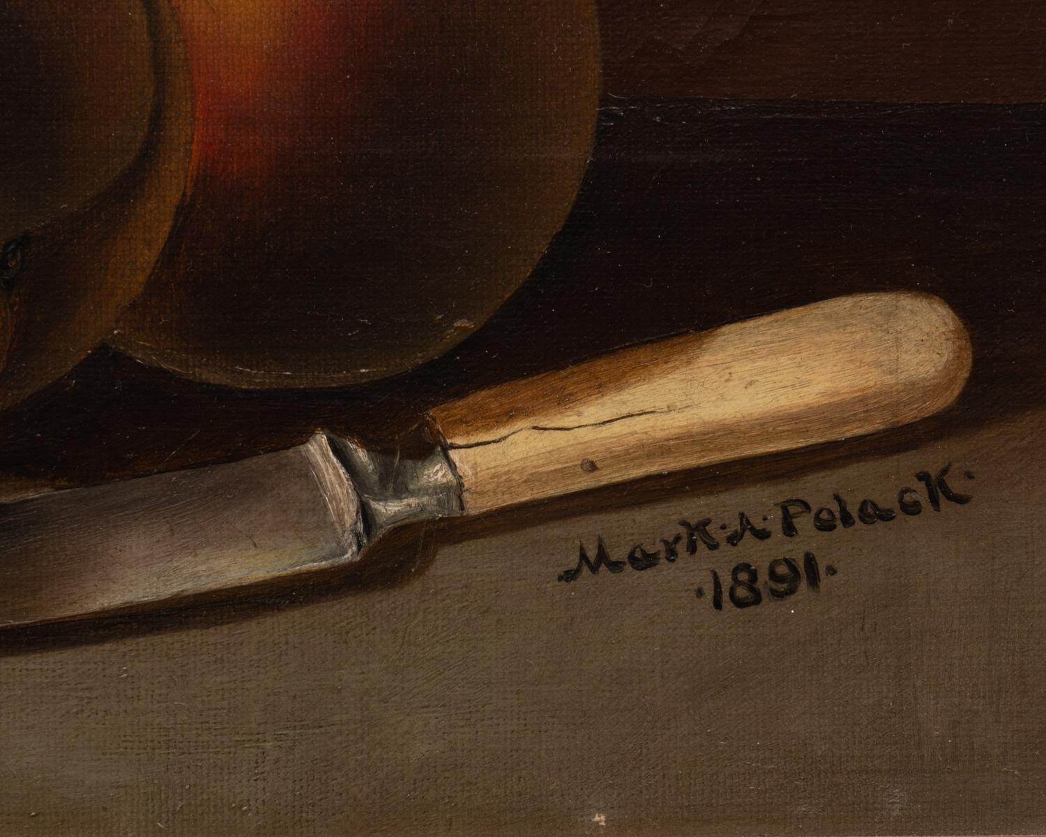 American School, 19th Century A Group of Four Fruit Still Lifes