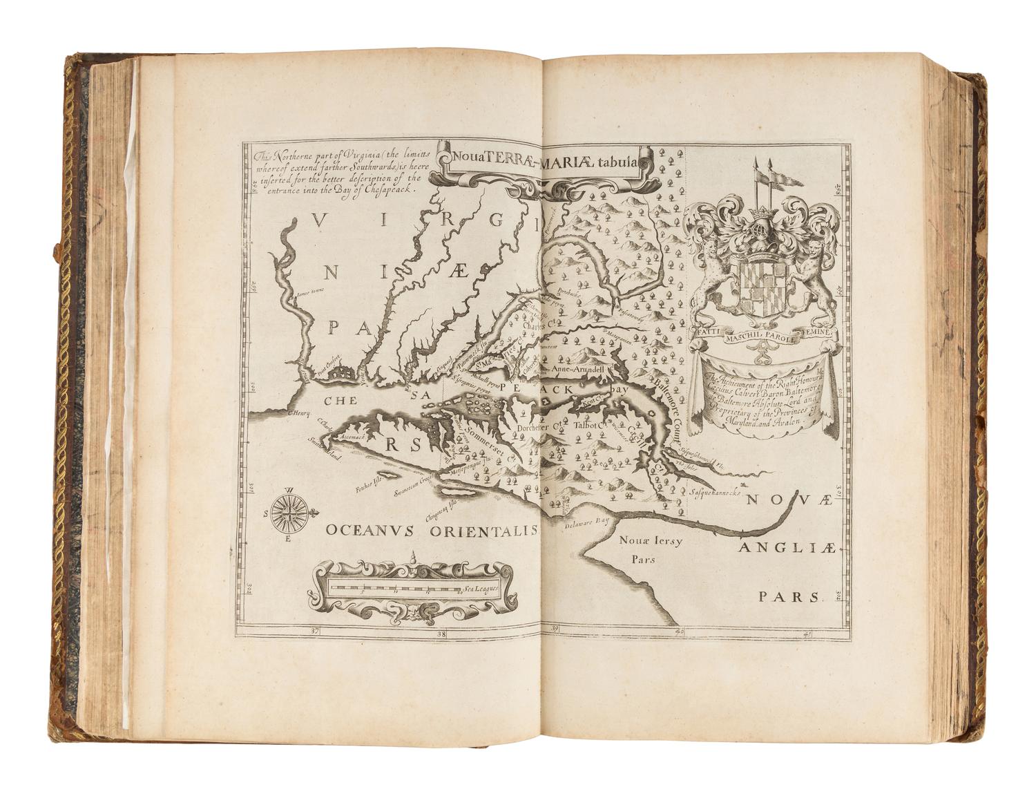 OGILBY, John (1600-1676), translator. [MONTANUS, Arnoldus (ca 1625-1683)]. America: being the latest, and most Accurate Description of the New World... Collected from most Authentick Authors, Augmented with later Observations, and Adorn'd with maps and Sculptures, by John Ogilby . London: Printed by the Author, 1671.