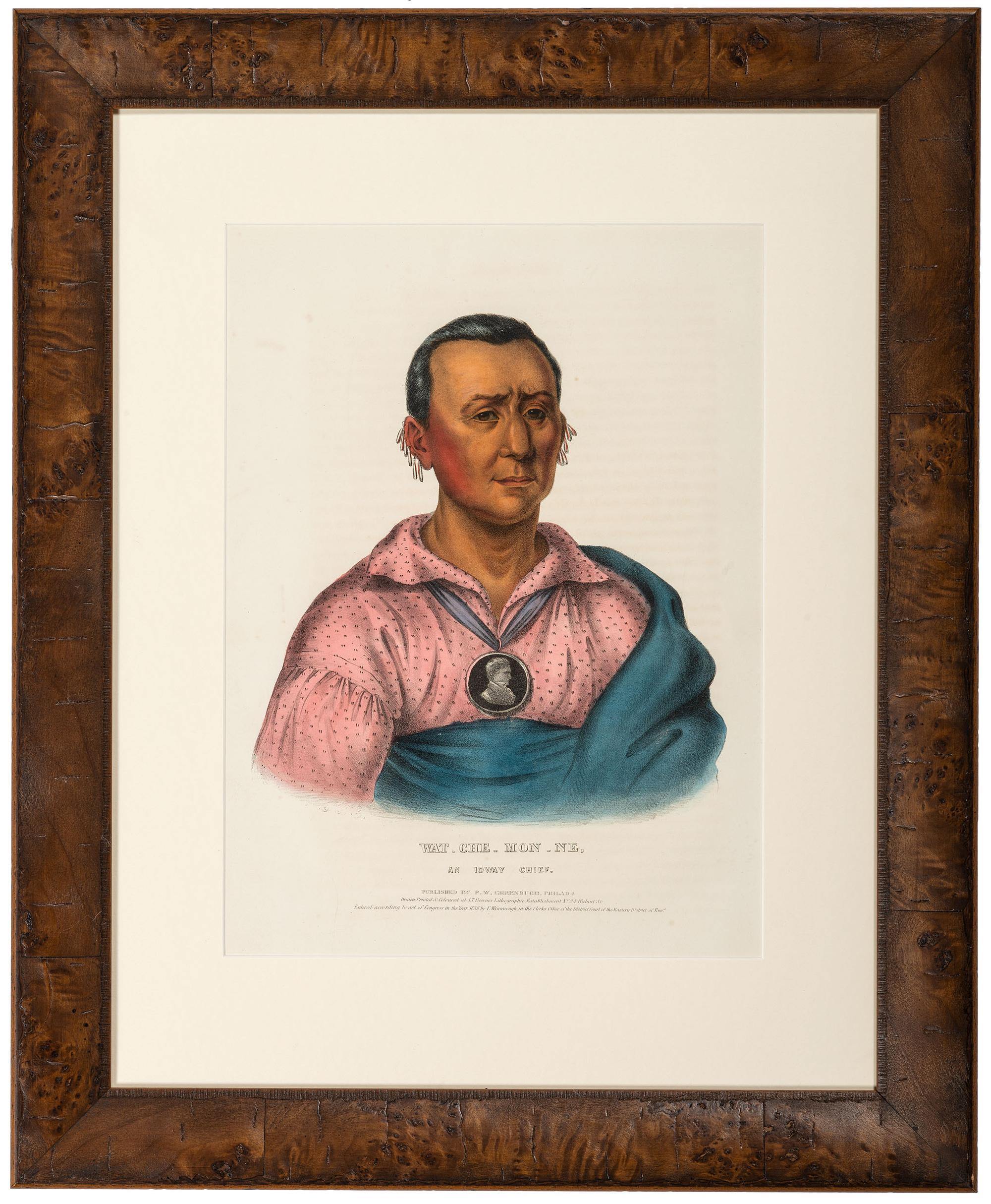 McKenney and Hall Hand-Colored Lithographs
