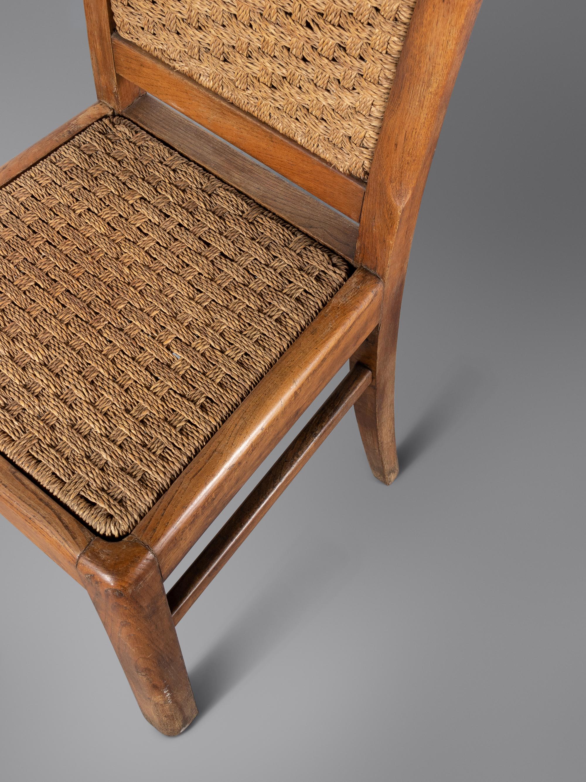 Set of Six Cafe Chairs, c. 1940
