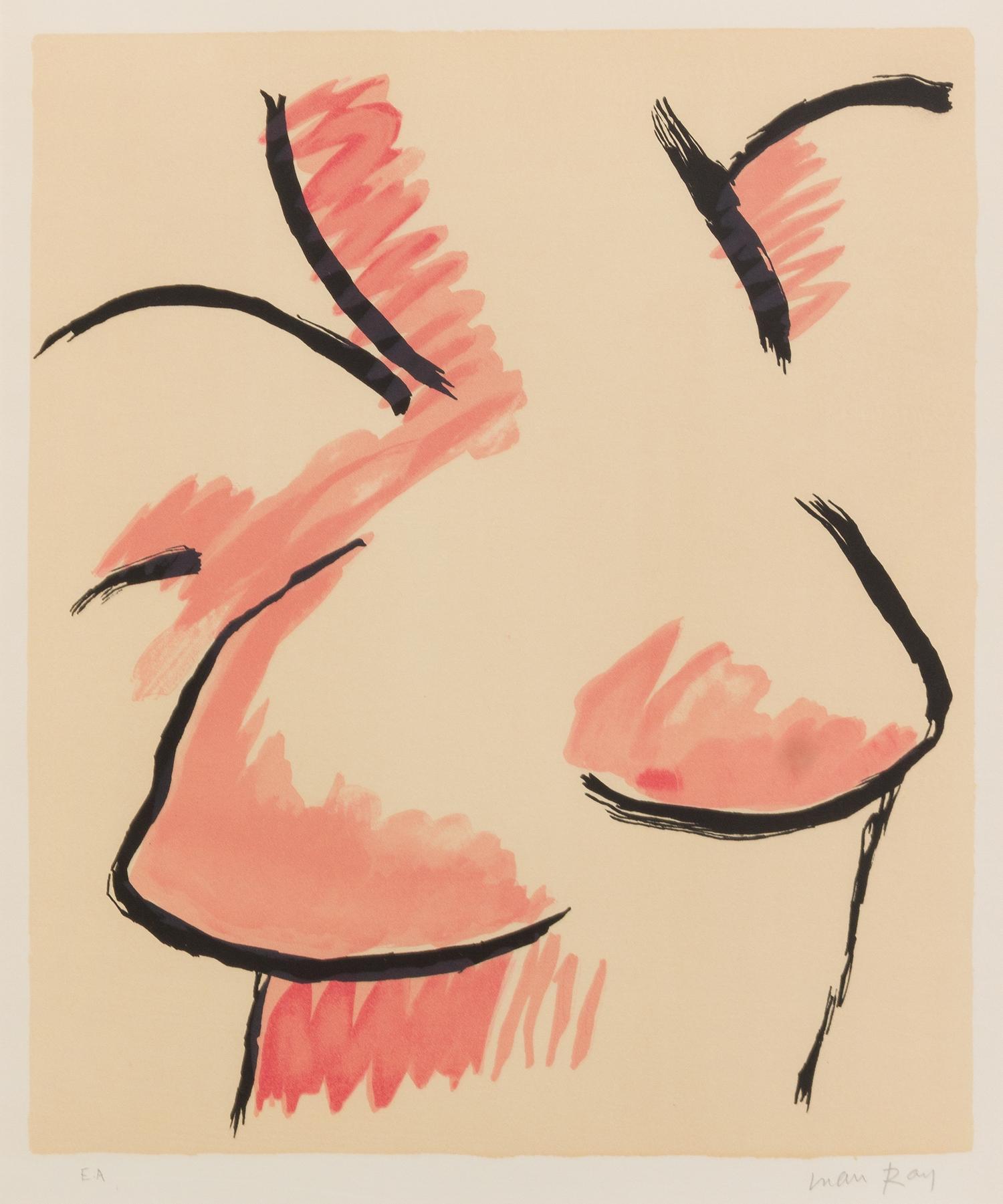 Man Ray, (American, 1890-1976), Untitled (from L'Origine de l'Espace), 1971 (3 plates from a portfolio of 10)
