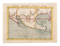 RUSCELLI, Girolamo (1518-1566). Nueva Hispania Tabula Nova . [Venice, 1574].