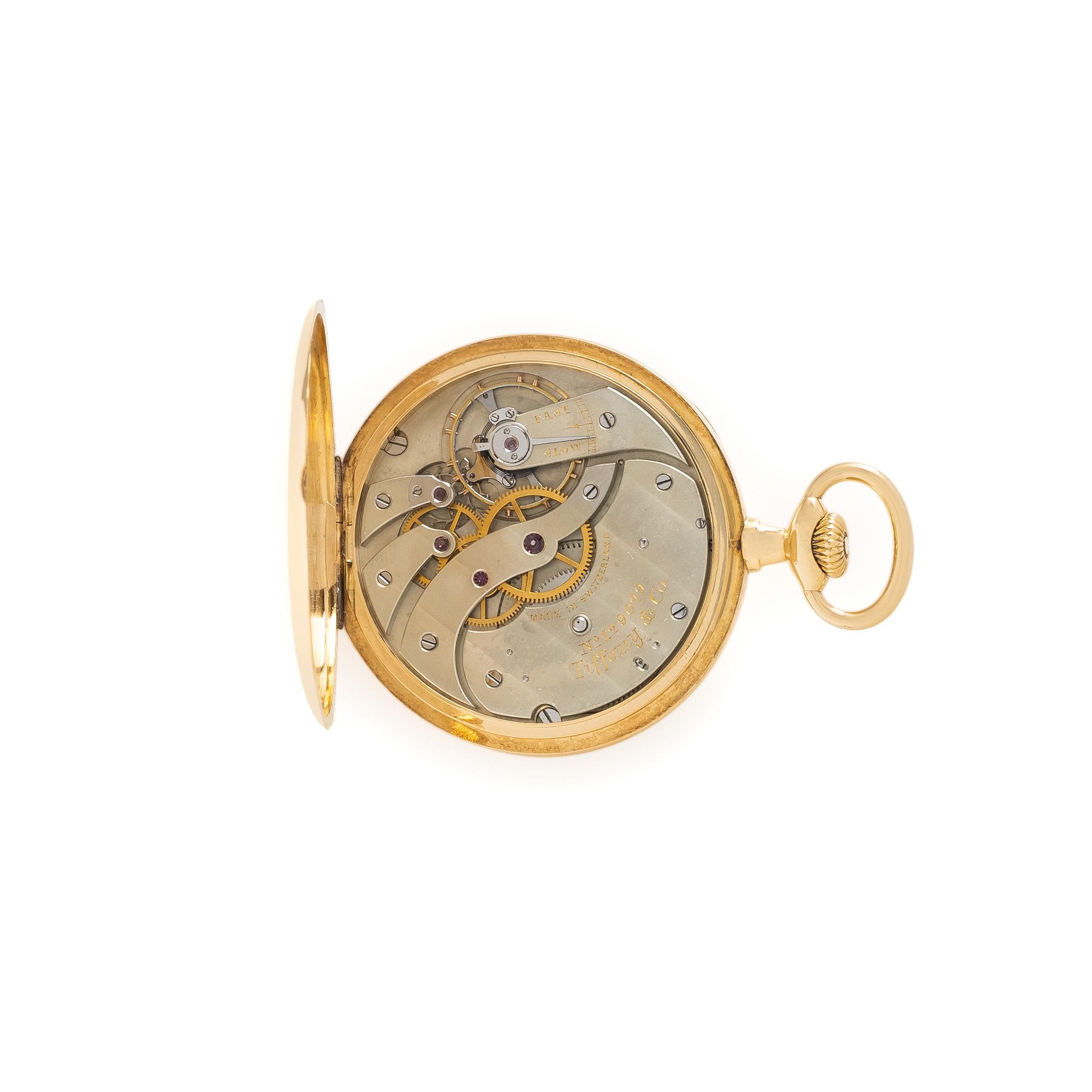 John Jacob Astor IV's Patek Philippe for Tiffany & Co., 18K Yellow Gold Pocket Watch