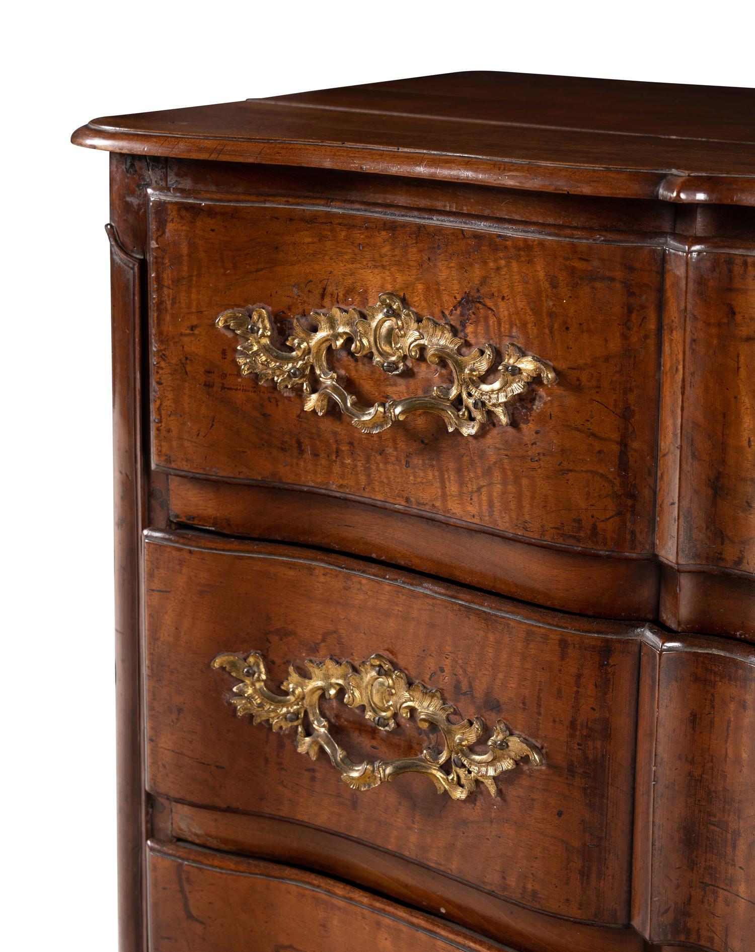 A Provincial Régence Walnut Commode