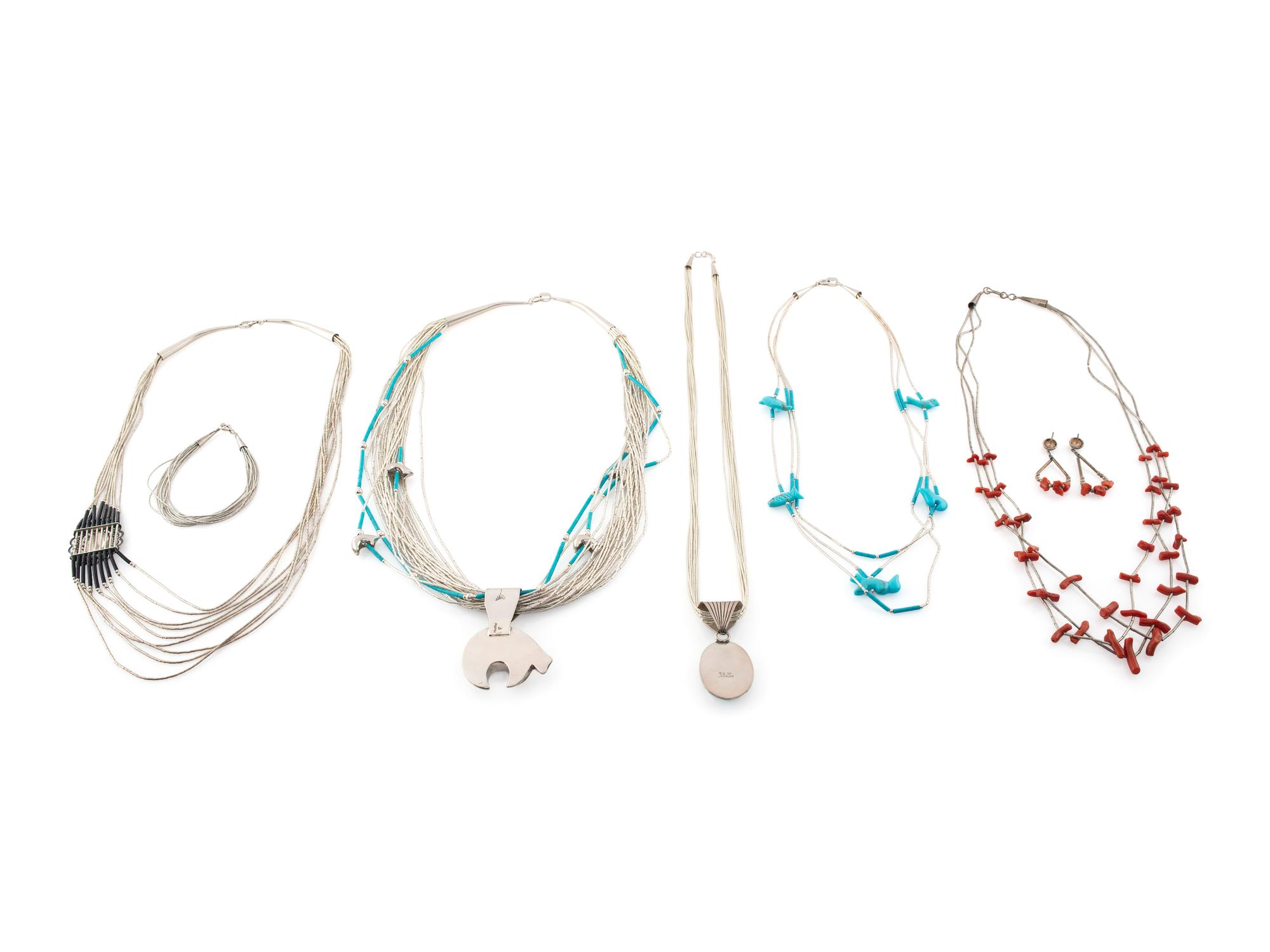 Southwestern-style Liquid Silver Jewelry