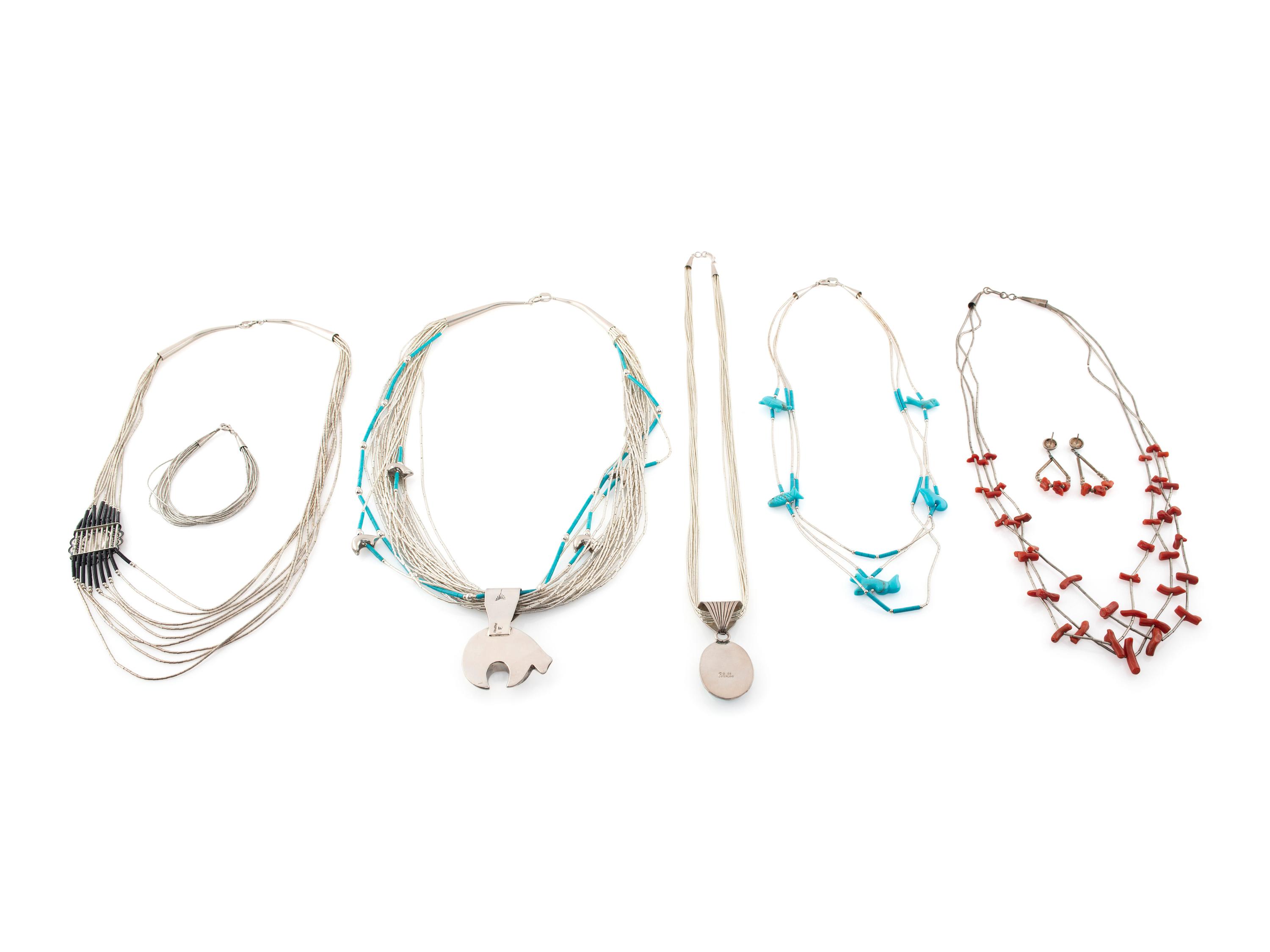 Southwestern-style Liquid Silver Jewelry