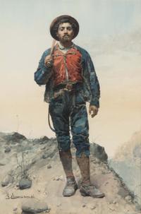 Italian, 19th Century — Man with an Axe