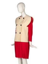 Pierre Cardin Haute Couture Vest and Dress, 1992