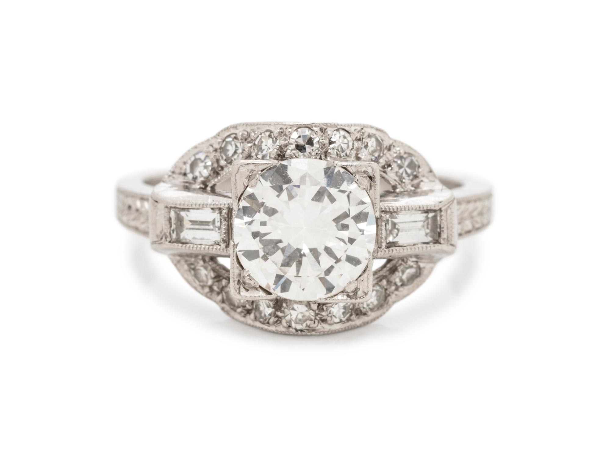 ANTIQUE, DIAMOND RING