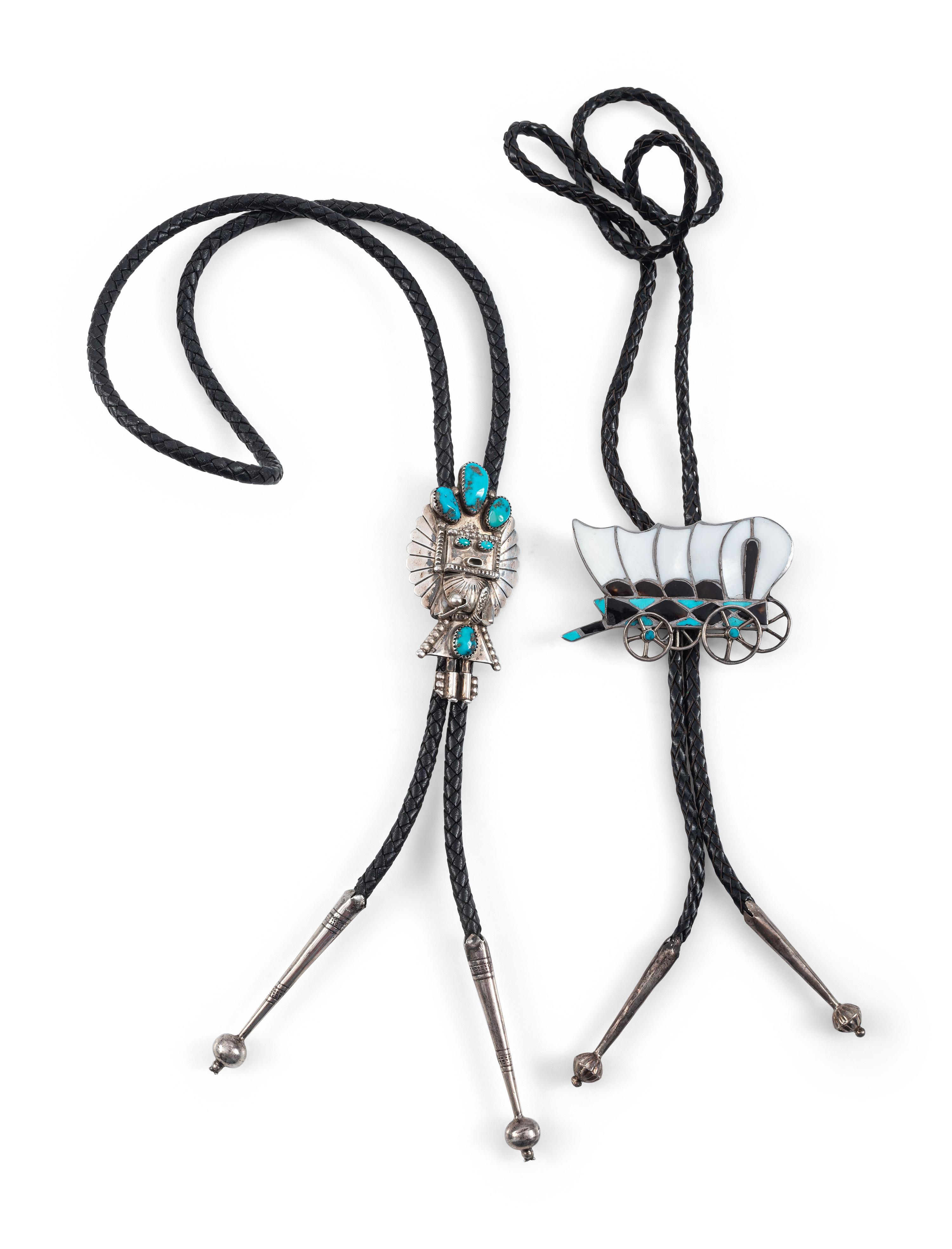 Navajo and Zuni Bolo Ties