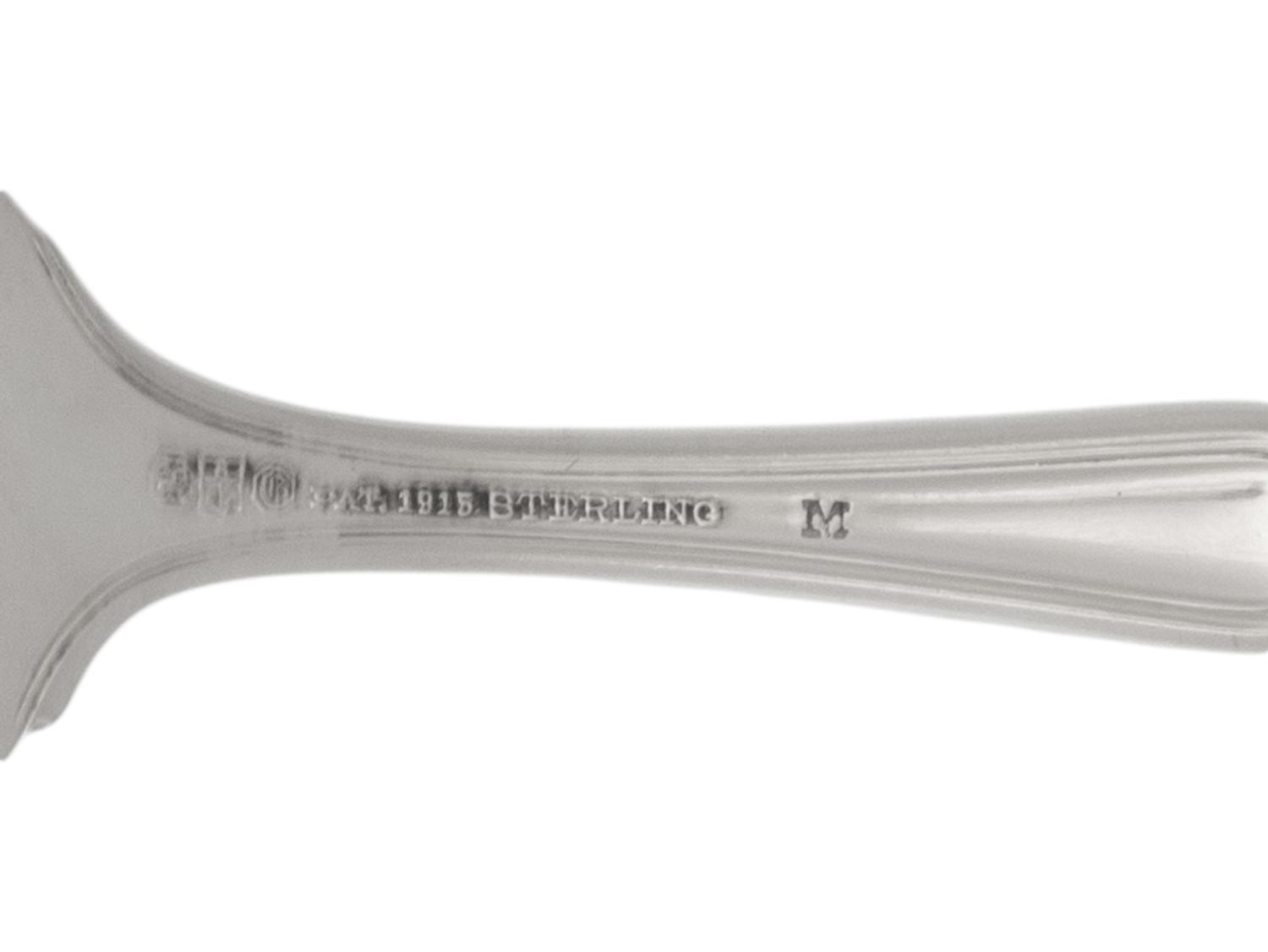 An American Silver Flatware Service