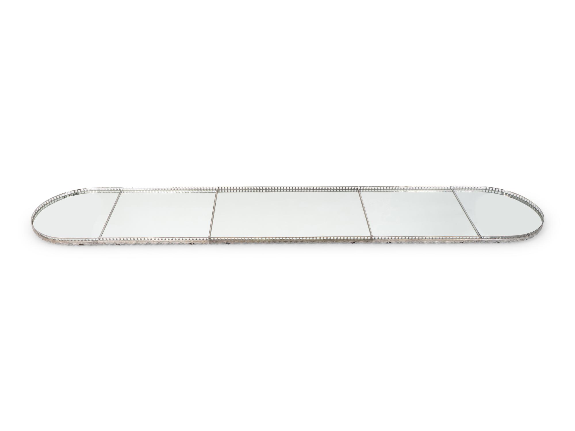 A Victorian Silver Plate Surtout de Table — Circa 1850