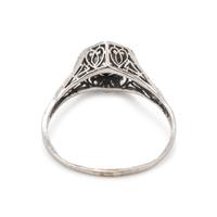 ART DECO, DIAMOND RING