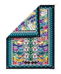 Colorful Navajo Tree of Life Weaving / Rug
