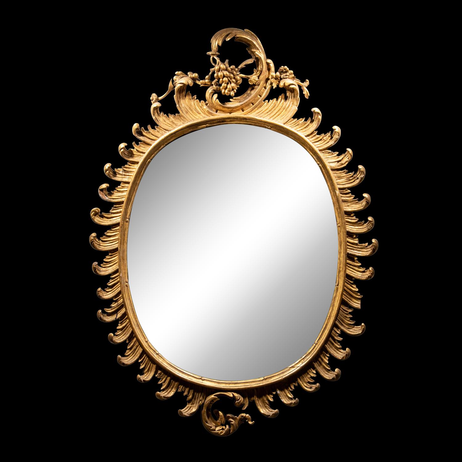 A George III Giltwood Mirror