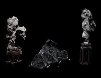 Three Small Scholar's Rocks