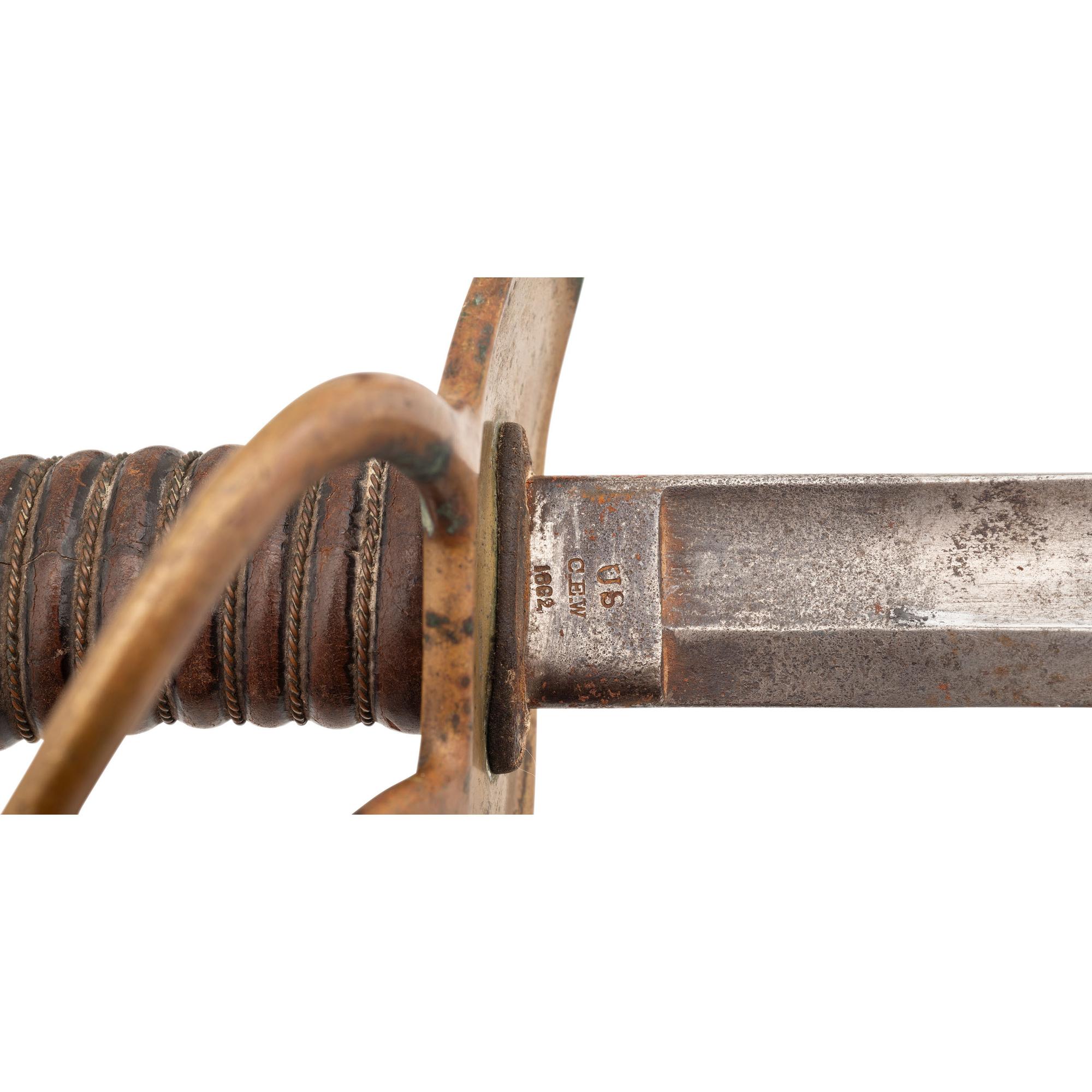 1862-Dated U.S. Model 1860 Light Cavalry Saber by Millard