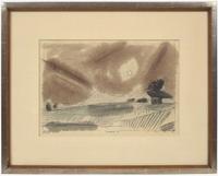 Lyonel Feininger (American/German, 1871-1956) - Connecticut II