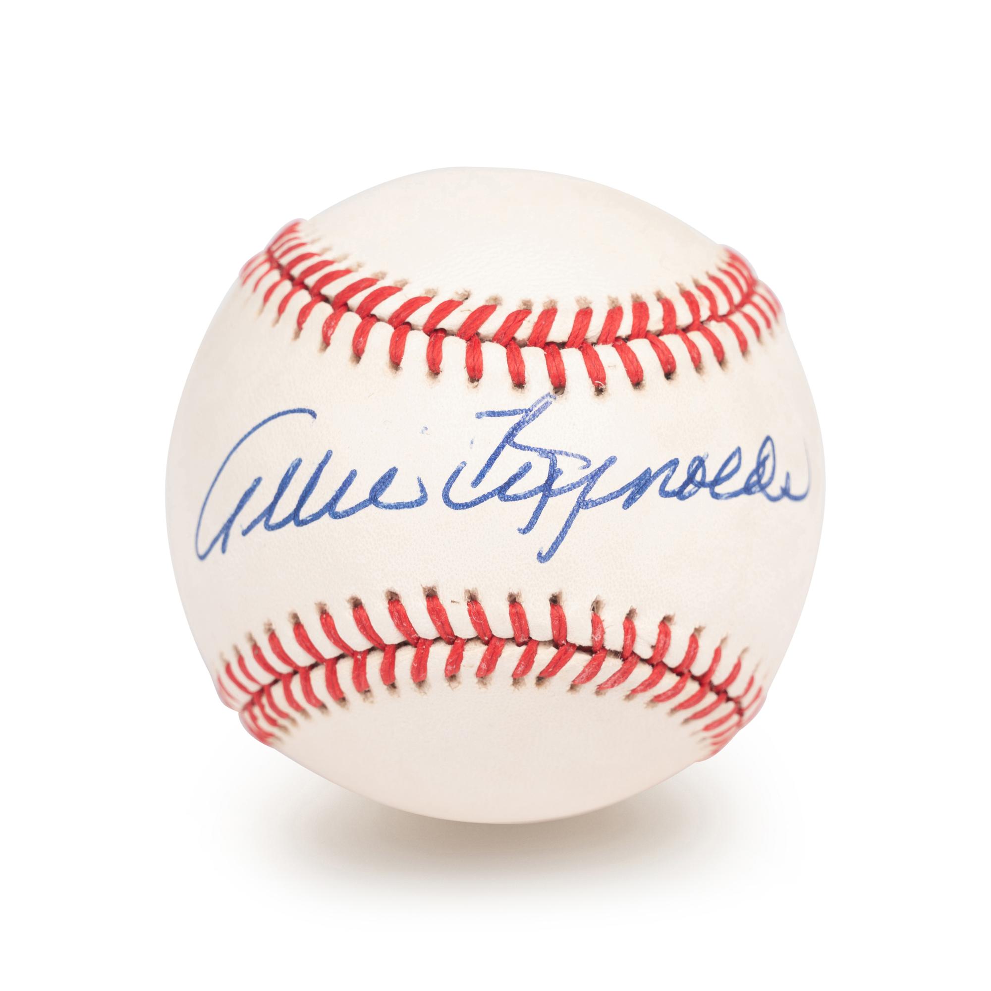 A Group of Whitey Ford and Allie Reynolds Single Signed Autograph Baseballs (Beckett Authentication Services Certified),