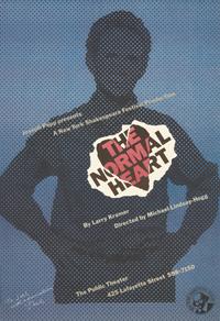 Poster for The Normal Heart, 1985