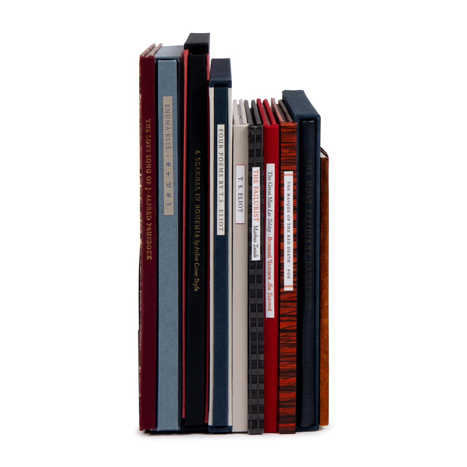 [Fine Press - No Reply Press]. A group of 10 titles, comprising: